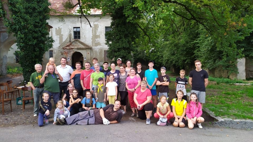 10. brigáda na zámku