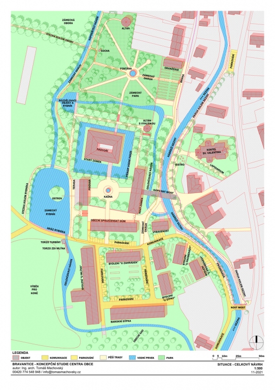 Koncepční studie centra obce