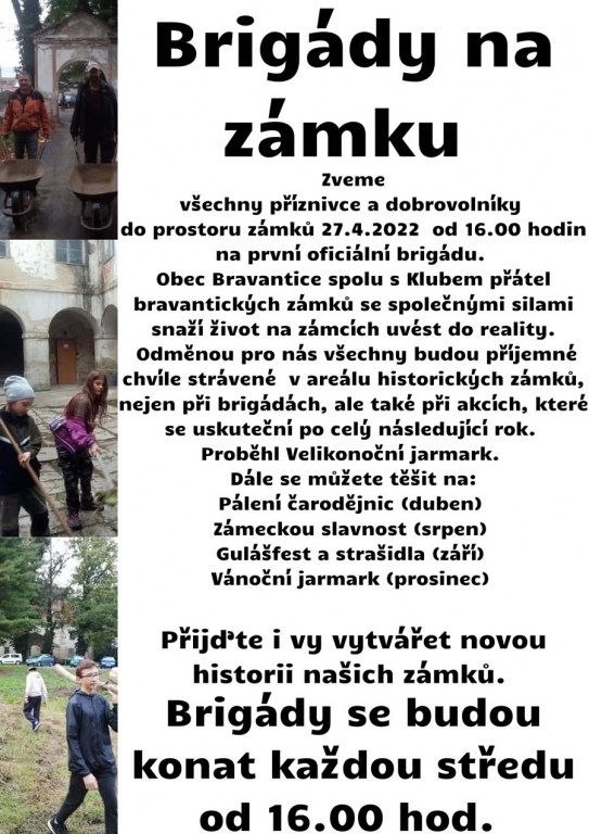 Pozvánka na 1. brigádu 27.4.2022 od 16.00