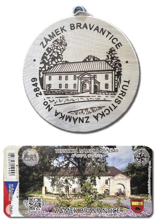 Turistická známka a nálepka