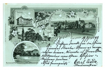 Historické pohlednice Bravantic - 1899