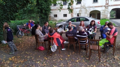 12. brigáda na zámku