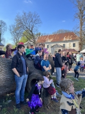 Pálení čarodějnic na zámku v Bravanticích