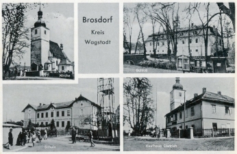 Historické pohlednice Bravantic - 1943