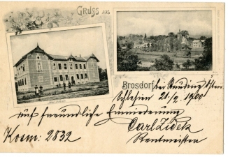 Historické pohlednice Bravantic - 1900