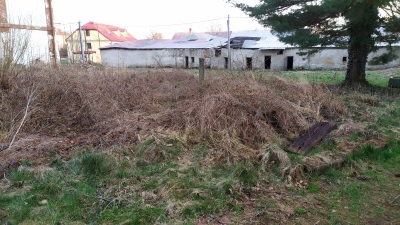 Stav zámku a okolí, před získáním objektů