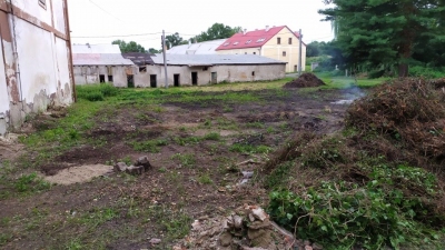 Třetí brigáda na zámku v Bravanticích