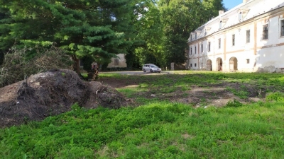 6. brigáda na zámku