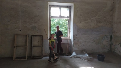 6. brigáda na zámku