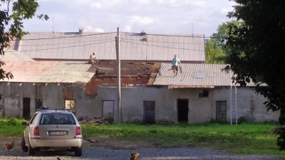 6. brigáda na zámku