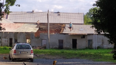 6. brigáda na zámku