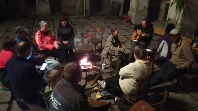 8. brigáda na zámku
