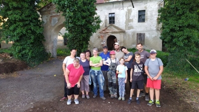 9. brigáda na zámku