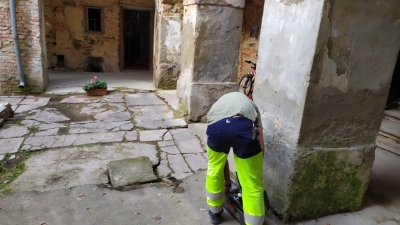 10. brigáda na zámku