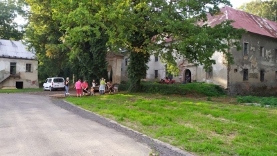 10. brigáda na zámku