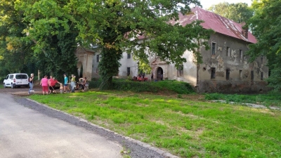 10. brigáda na zámku