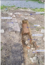 Archeologický průzkum nádvoří zámků