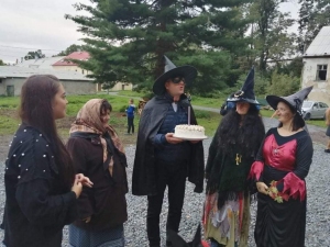 Čarodějnický rej v Bravanticích na zámku