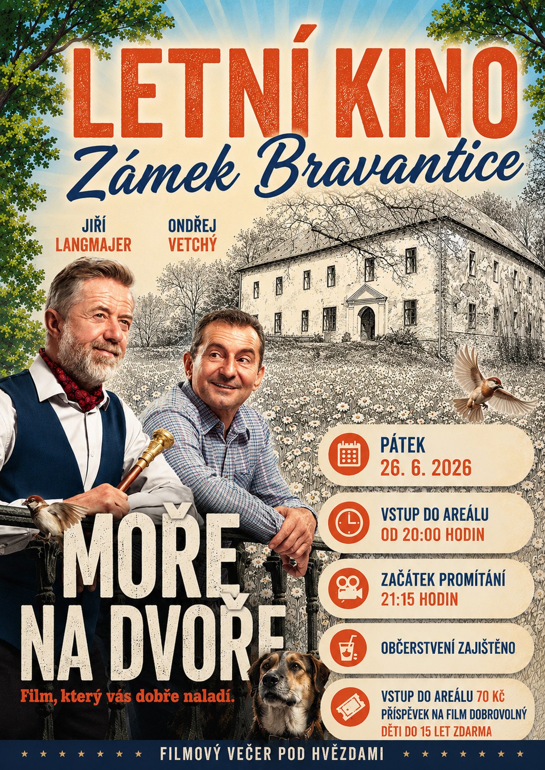 Moře na dvoře